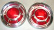 1353620 PAIR TAIL LAMP LENS LARK 1963 - 