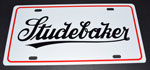 STUDEBAKER LICENSE PLATE - lice1