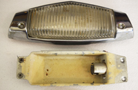 287674X1U GLASS DOME LIGHT LENS - lnscl