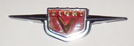 293977 1951 V-8 GLOVE BOX EMBLEM - misc3c