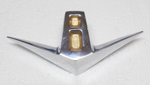 293980 1951 V-8 TRUNK EMBLEM - misc3c