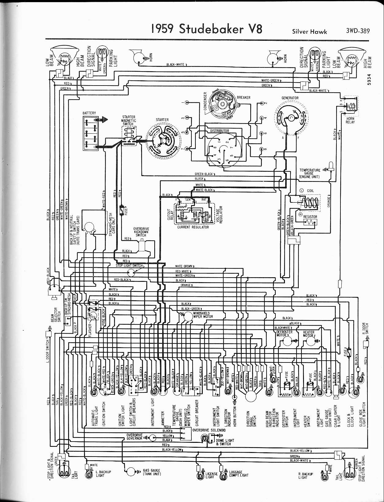 1961 Hawk Wiring