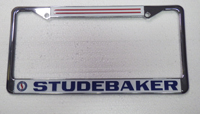 750071 STUDEBAKER LICENSE PLATE FRAME - lice1