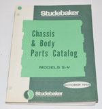 800438 PASSENGER CAR BODY AND CHASSIS PARTS MANUAL 1965-66  - Cars2