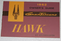 800456 1962 GT HAWK OWNERS MANUAL - Cars4