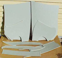 ST002 IVORY 1949-1954 C CAB HEADLINER KIT  - 