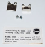 801653 CLIPS FOR HEADLAMP RIM 1312088W  - misc6