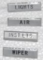 801933 SWITCH LABEL KIT - dashl