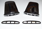 AC2840U EXHAUST PIPE DEFLECTOR PAIR, USED - accexh