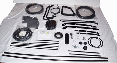 1953-1961 COUPE RUBBER KIT - rbkit