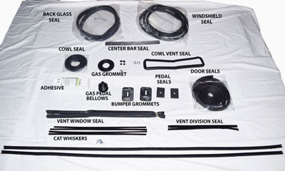 1941-1948 M TRUCK RUBBER KIT - rubber9