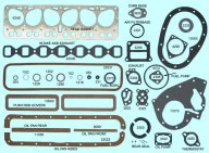 GSK001 CHAMPION ENGINE GASKET REBUILD SET OHV - 6cyenggskk