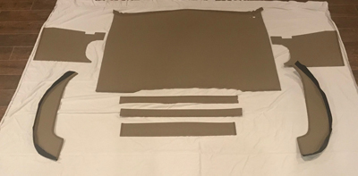 ST001 TAN M TRUCK HEADLINER KIT - int1